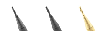 P-UMIE Miniature Square End Mill - 2 Flutes