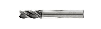 CR-AA Corner Radius End Mill - 3 Flutes