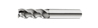 HPSS Square End Mill - 3 Flutes