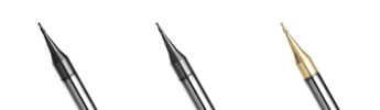P-UMIB Miniature Ball Nose End Mill - 2 Flutes