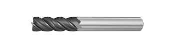 IPVR1T Corner Radius End Mill for Exotic Materials