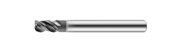CA-AA Corner Radius End Mill - 3 Flutes