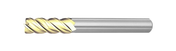 PVE1T Square End Mill For Titanium / Inconel Alloy