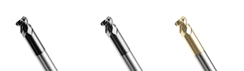 P-UCR Long Corner Radius Nose End Mill - 4 Flutes