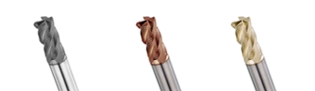 P-NTA Fine Pitch & Roughing End Mill - 4 Flutes