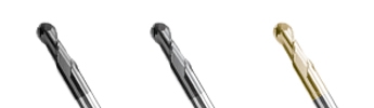 P-ULBTS/P-ULBTM/P-ULBTL Long Shank Ball Nose End Mill - 2 Flutes