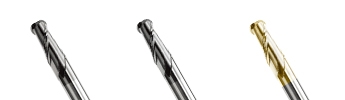 P-URTA Corner Radius End Mill - 2 Flutes