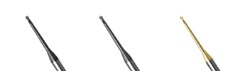 P-UPBT Taper Neck Ball Nose End Mill - 2 Flutes